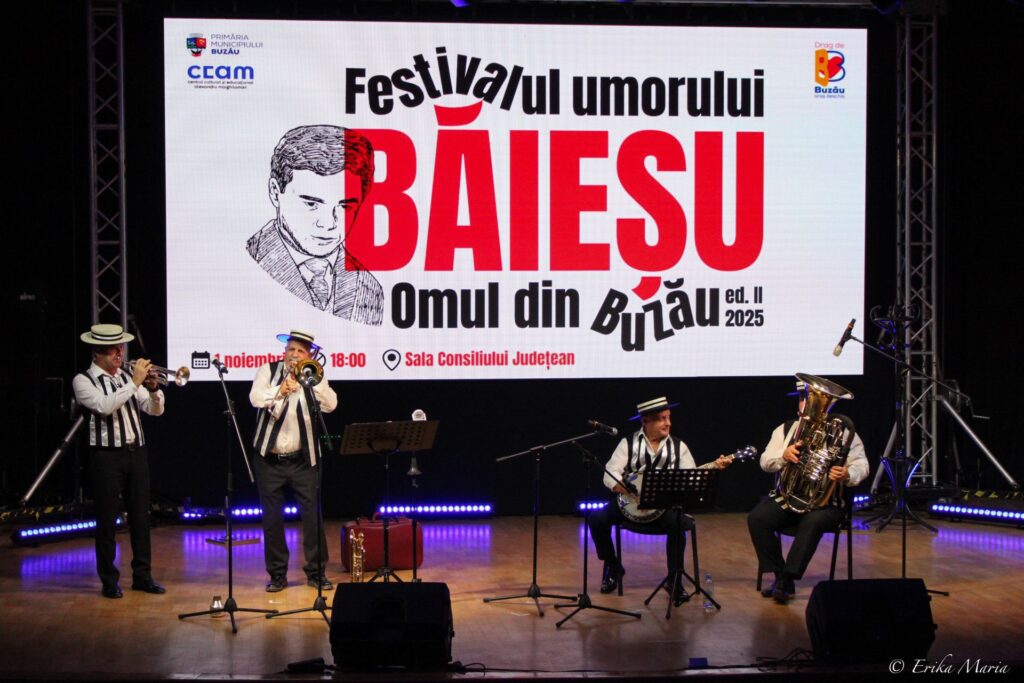 (VIDEO/FOTO) Festivalul ,,Ion Băieșu - Omul din Buzău". A doua ediție s-a încheiat în weekend 4 Festivalul de umor Ion Băieșu - Omul din Buzău
