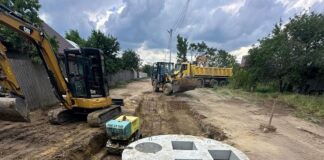(FOTO) Stadiul lucrărilor de canalizare din comuna Padina. Anunțul Companiei de Apă Buzău