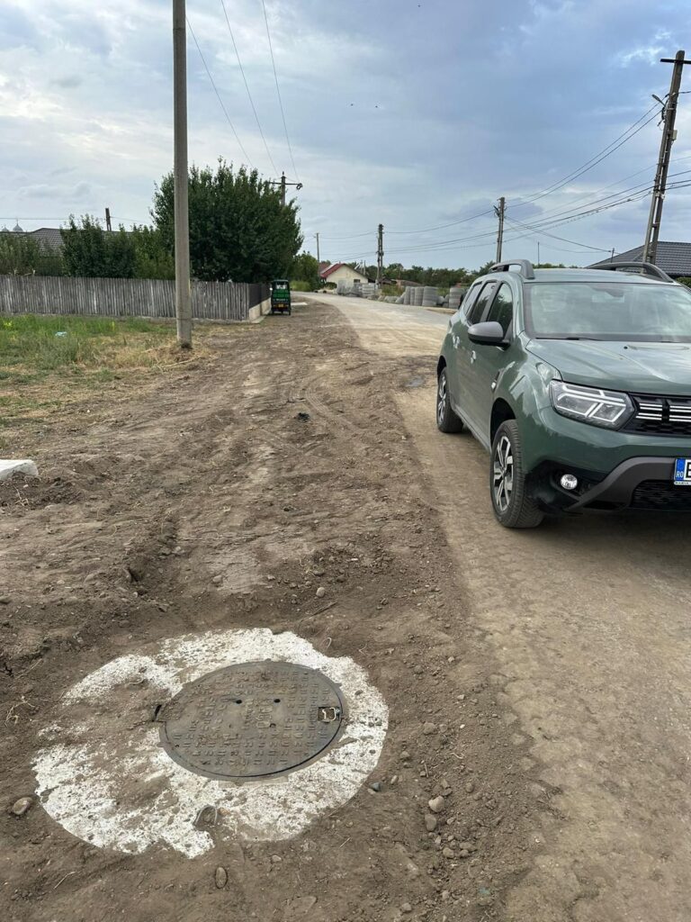 anunț Compania de Apă Buzău, stadiu canalizare comuna Padina Buzău