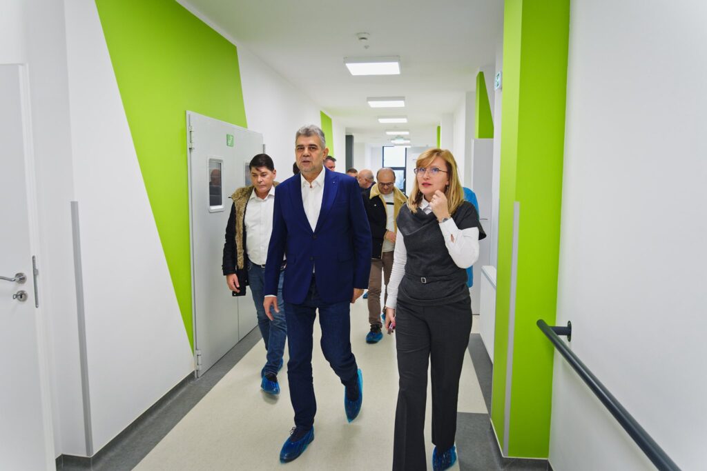 Marcel Ciolacu vizită Spitalul Smeeni