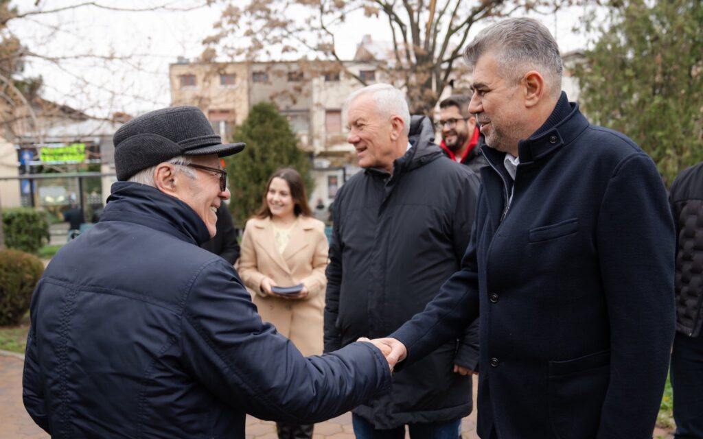 campanie electorală alegeri parțiale 2025, Marcel Ciolacu împreună Constantin Toma