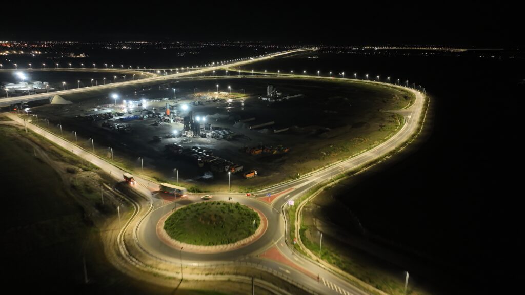 imagini autostradă A7 lot 3 Buzău- Pietroasele