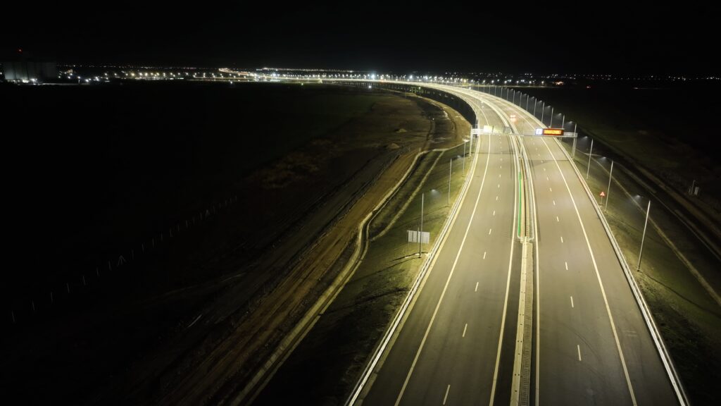 imagini autostradă A7 lot 3 Buzău- Pietroasele