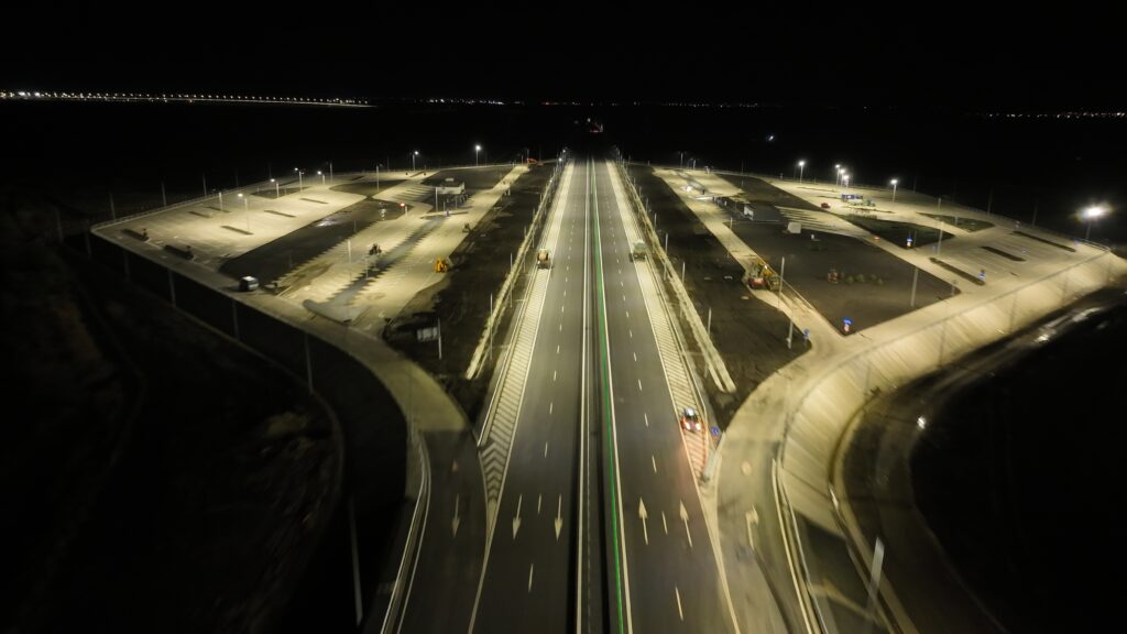 imagini autostradă A7 lot 3 Buzău- Pietroasele