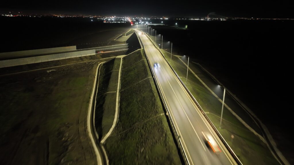 imagini autostradă A7 lot 3 Buzău- Pietroasele