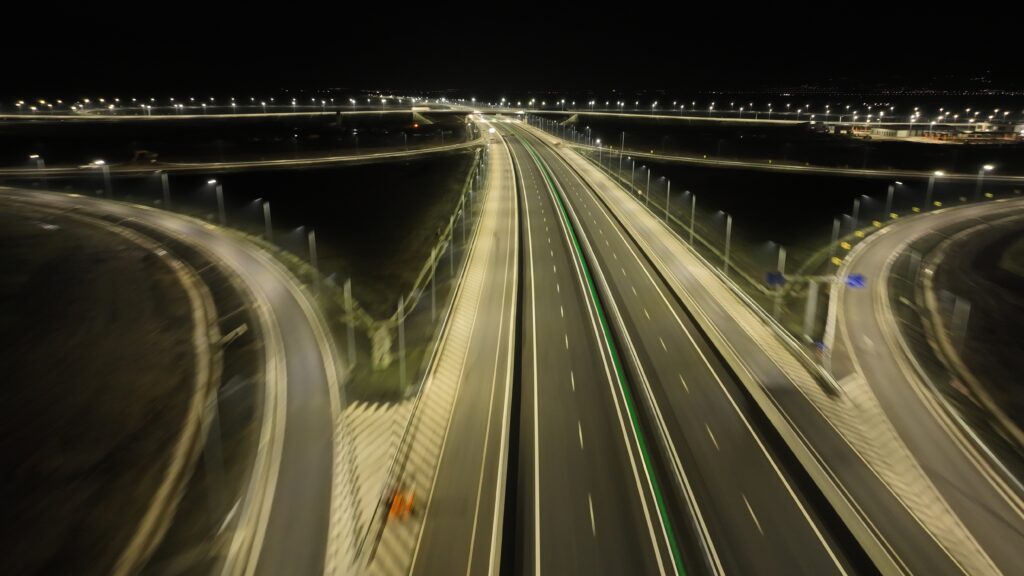 imagini autostradă A7 lot 3 Buzău- Pietroasele