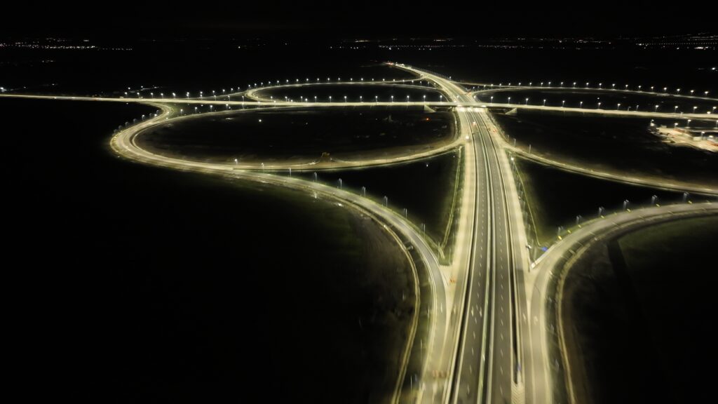 imagini autostradă A7 lot 3 Buzău- Pietroasele