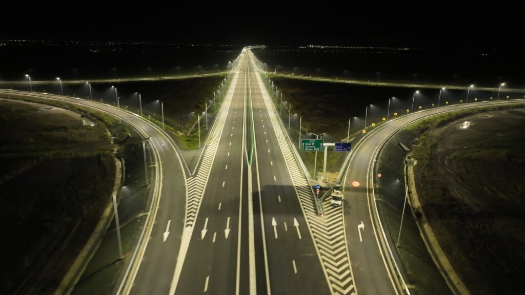 imagini autostradă A7 lot 3 Buzău- Pietroasele