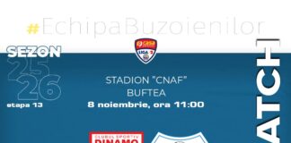 Metalul Buzău, meci în deplasare cu CS Dinamo
