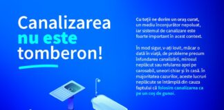 Canalizarea NU e tomberon! Mesajul Companiei de Apă Buzău