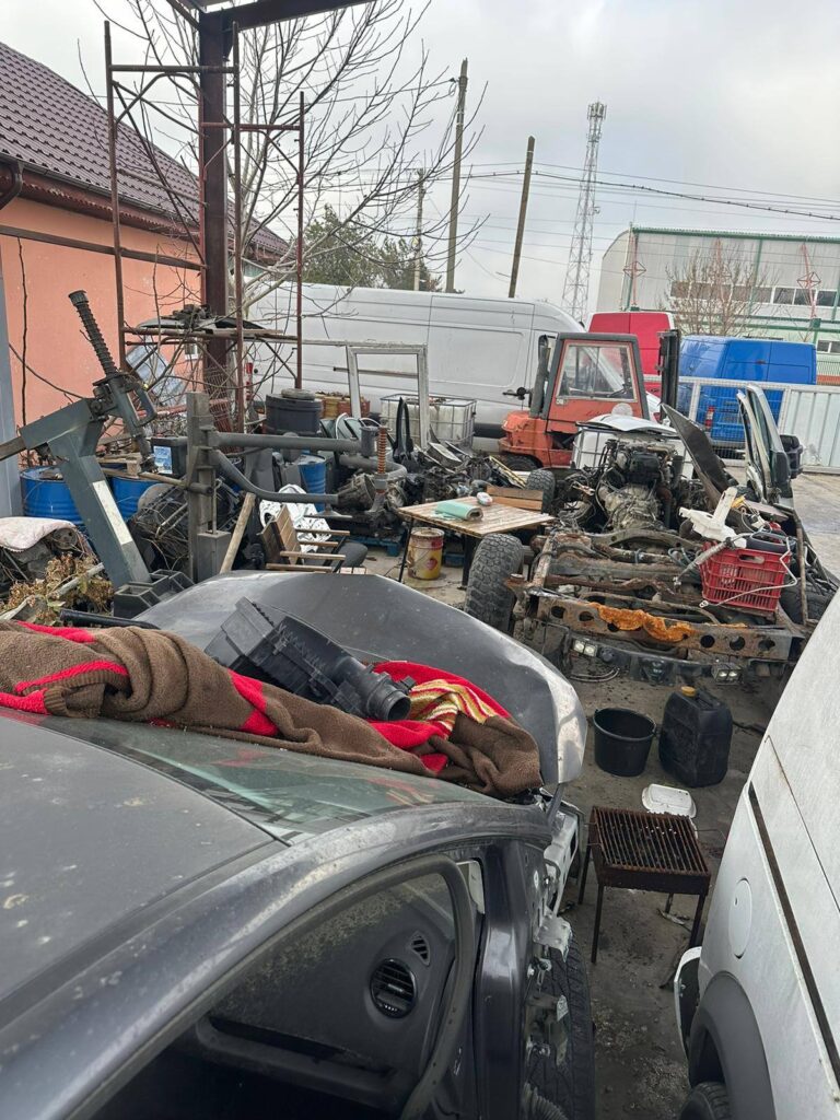 centru de dezmembrări auto amendat Buzău, control Garda de Mediu dezmembrări auto