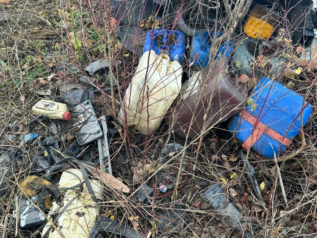 centru de dezmembrări auto amendat Buzău, control Garda de Mediu dezmembrări auto