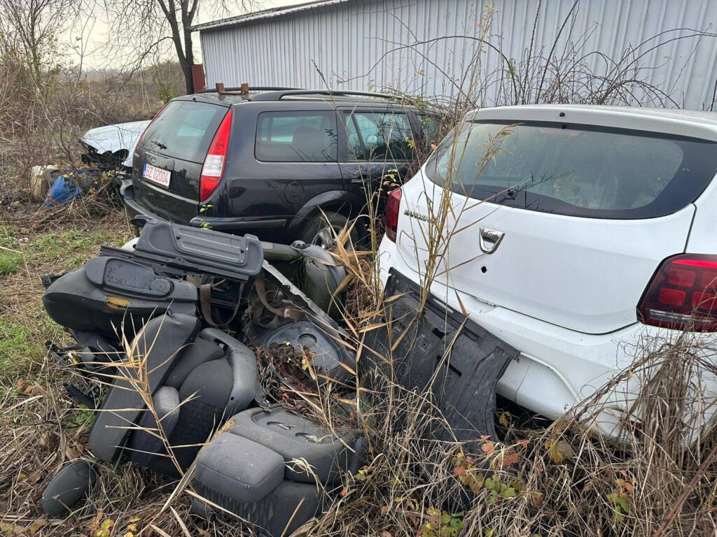 centru de dezmembrări auto amendat Buzău, control Garda de Mediu dezmembrări auto