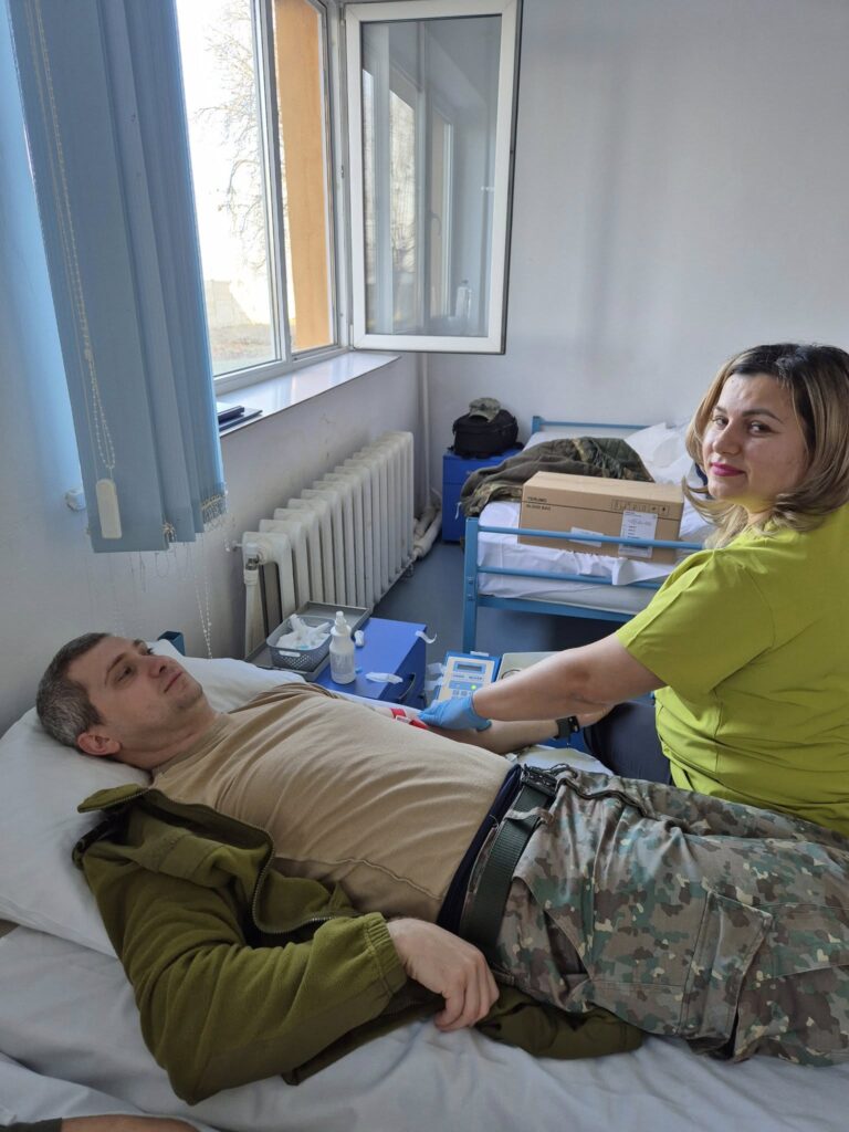 donatori de sânge școli militare Boboc