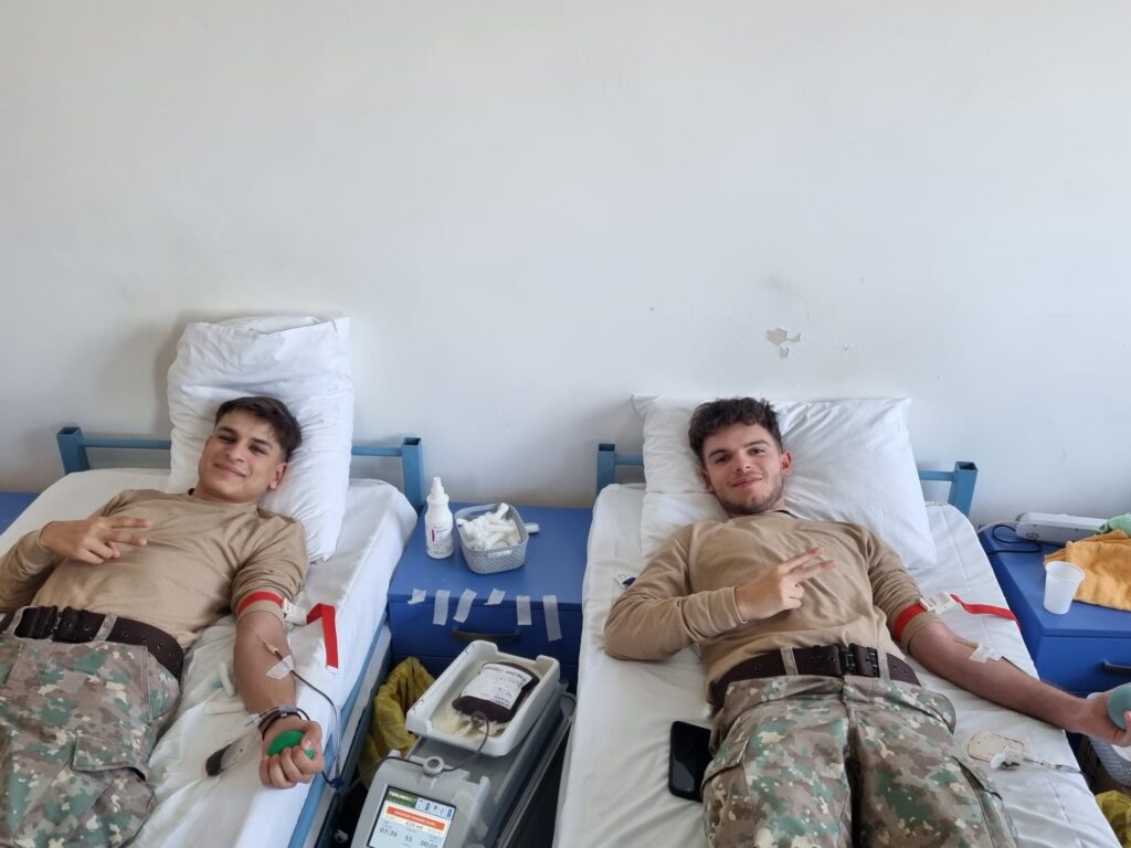 donatori de sânge școli militare Boboc