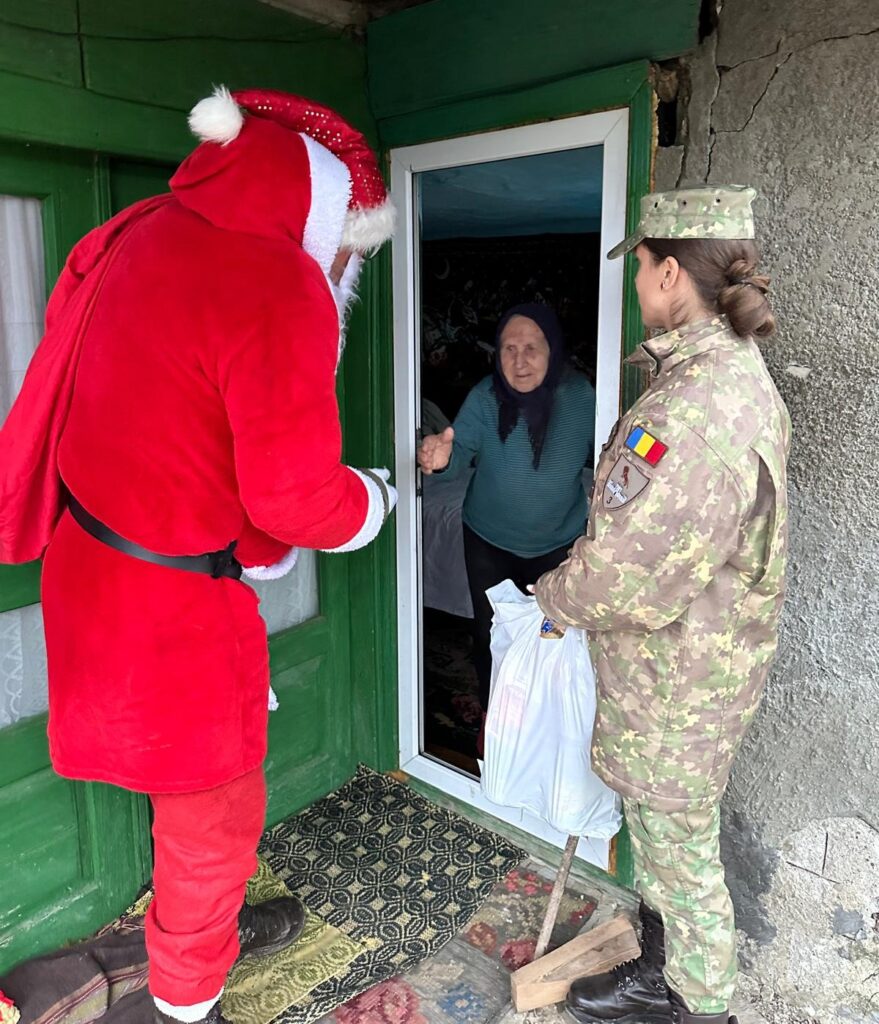 daruri militari buzoieni familii nevoiașe, daruri Sărbători familii nevoiașe Buzău, Divizia 2 Infanterie Getica Buzău