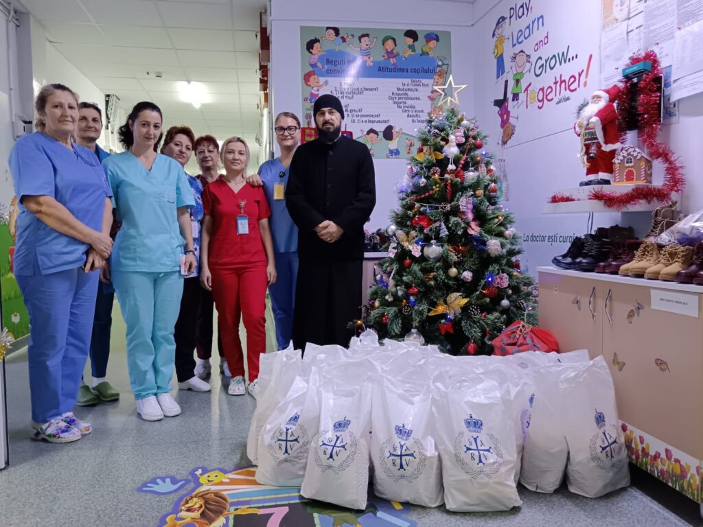 Moș Nicolae copii Spitalul Județean de Urgență Buzău