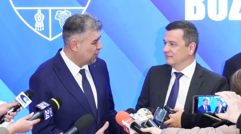 depunere jurământ Marcel Ciolacu, Sorin Grindeanu Buzău