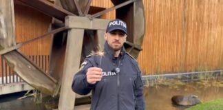 (VIDEO) Clipul Poliției buzoiene de Sărbători. Au început deja confiscările de materiale pirotehnice