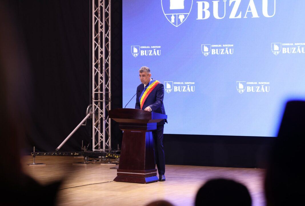 Marcel Ciolacu, președinte Consiliul Județean Buzău