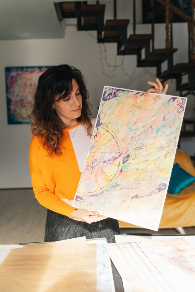Ana-Maria Gălățeanu, pop-up show [un]fold Buzău Ana-Maria Gălățeanu, vernisaj Centrul Muzeal I.C. Brătianu