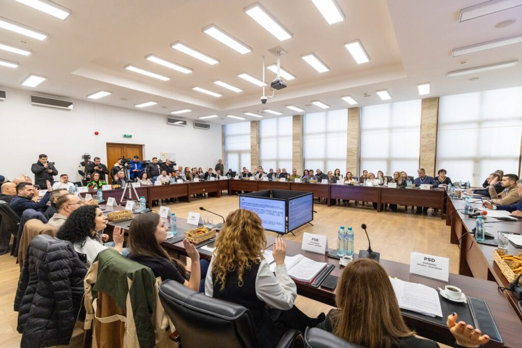 Marcel Ciolacu președinte Consiliul Județean Buzău, ședință Consiliul Județean Buzău