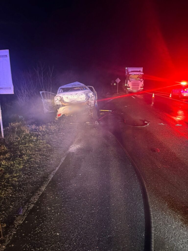 accident grav Ulmeni DN 1 B DJ 203C