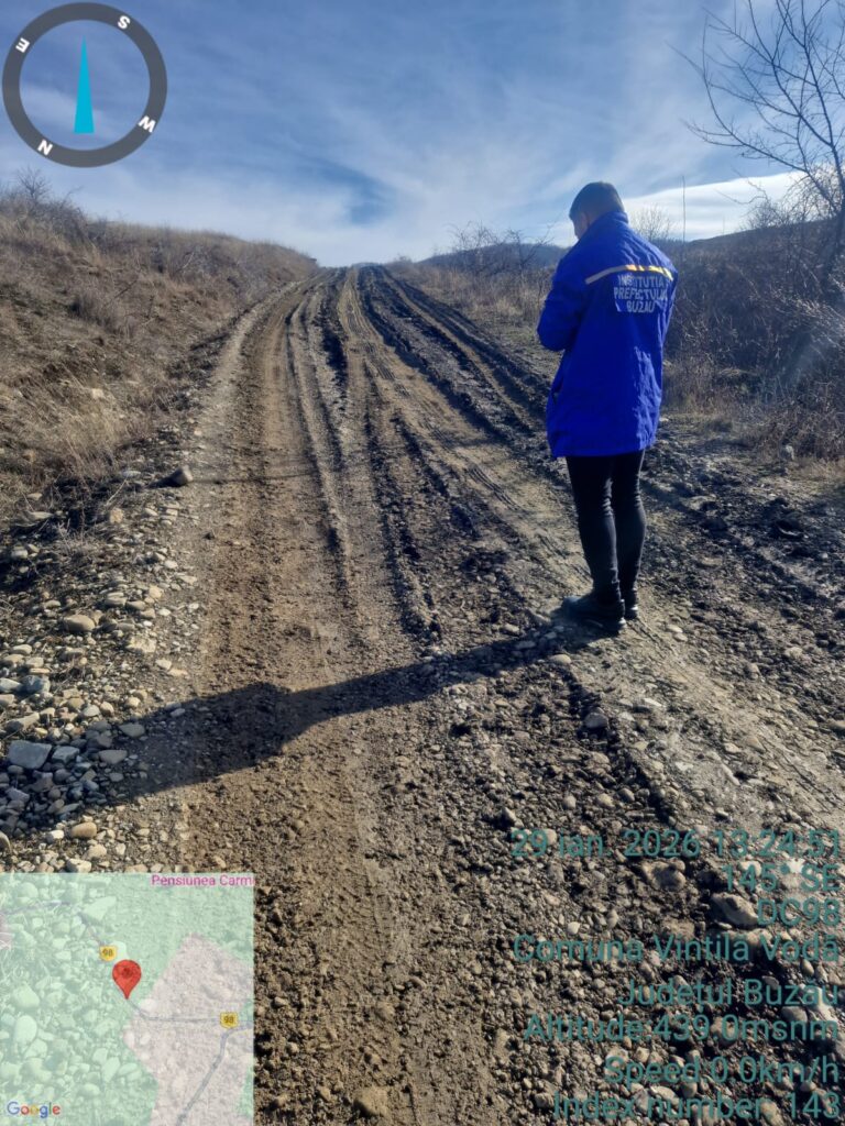 alunecări de teren jduețul Buzău, drumuri afectate aluneecări de teren Buzău, viituri Blăjani Calvini Bisoca Vintilă Vodă