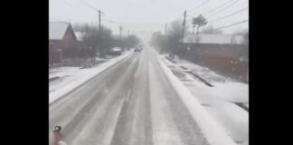 (VIDEO) Cum se circulă pe drumurile naționale și pe autostradă, în județul Buzău