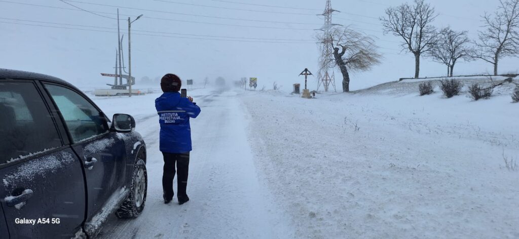 cod portocaliu ninsori viscol Buzău, DRDP Buzău