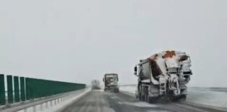(UPDATE/VIDEO) S-a redeschis A7. Localități fără curent, mașini blocate în nămeți