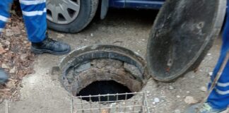 (FOTO) Coșurile de colectare, eficiente în Buzău. Campania ,,Canalizarea nu e tomberon” continuă