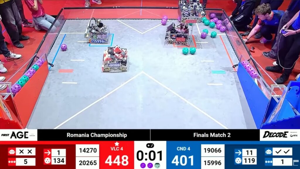 calificare Heart of Robots Mondial SUA, Heart of Robots Buzău