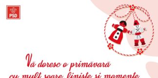 Mesajul deputatului Petre Emanoil Neagu, de Mărțișor