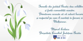 Mesajul lui Marcel Ciolacu, președintele Consiliului Județean Buzău, cu ocazia Mărțișorului