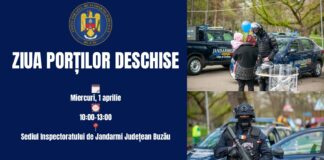 Surprize pentru buzoieni, de Ziua Jandarmeriei. Porți Deschise, pe 1 aprilie