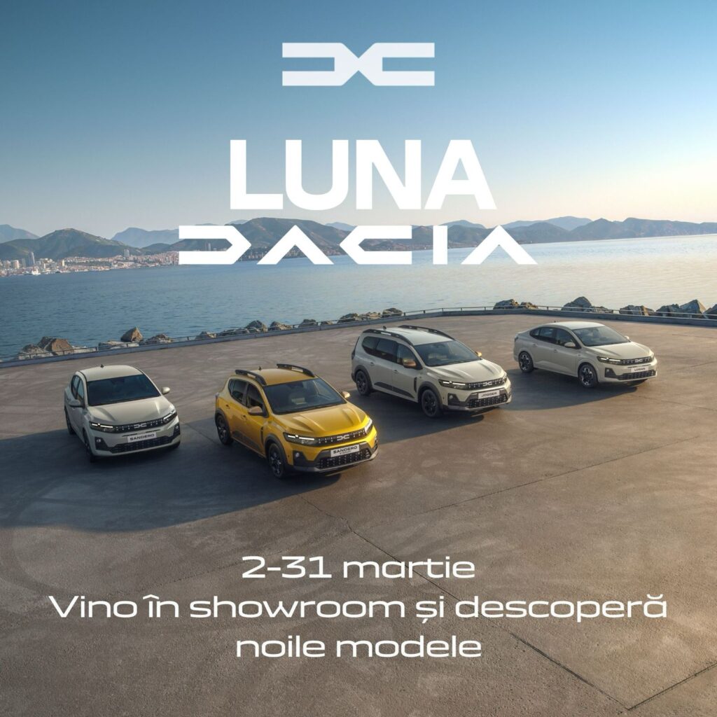 Martie devine LUNA DACIA la General Autocom: modele noi, tehnologii noi și autonomie de până la 1.500 km 1 drive test DACIA General Autocom, Luna Dacia la General Autocom Buzău Vrancea