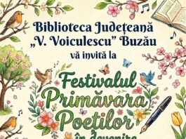 Invitație la „Primăvara Poeţilor”, festival de tradiție la Biblioteca Județeană
