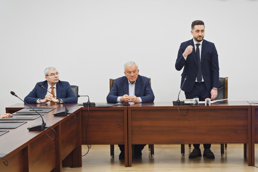 depunere jurământ subprefect Constantin Cristea PSD, învestire subprefect Constantin Cristea