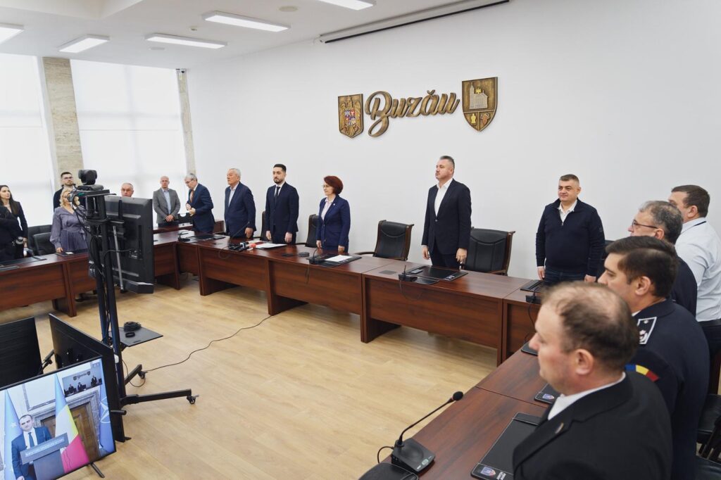 depunere jurământ subprefect Constantin Cristea PSD, învestire subprefect Constantin Cristea