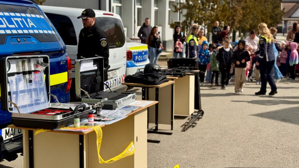 acțiune poliție Buzău Pătârlagele, polițiști Liceul Teoretic Radu Vlădescu Pătârlagele