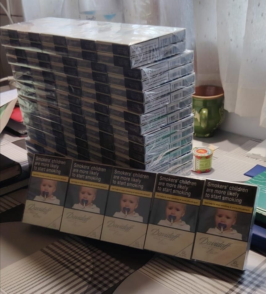 confiscare țigări contrabandă Buzău, țigări de contrabandă Piața Centrală Buzău