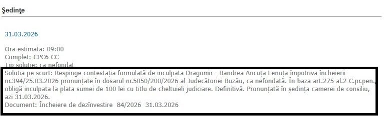 Proxeneta Ancuța Syndy rămâne în arest. Decizia Tribunalului 1 Ancuța Syndy arest IPJ Buzău, Ancuța Syndy proxenetism Buzău arest