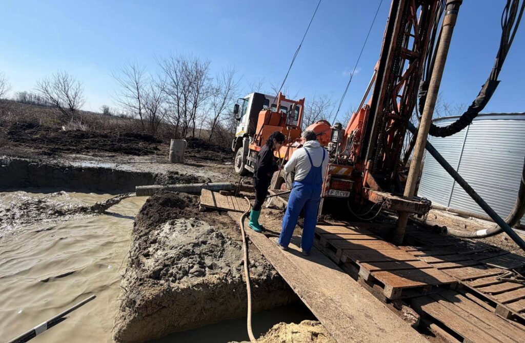 anunț primăriță Violeta Preda Brădeanu, foraj apă Brădeanu, Primăria Brădeanu