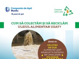 Nu-l aruncați în chiuvetă! Ce facem cu uleiul alimentar uzat? Compania de Apă vine cu recomandări