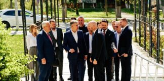 (FOTO) Vicepremierul Republicii Moldova, vizită la Buzău. Cu cine s-a întâlnit. „Vom duce aceste discuții mai departe”