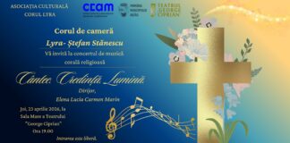 Corul Lyra, concert de excepție la Teatrul „George Ciprian”. Intrare gratuită