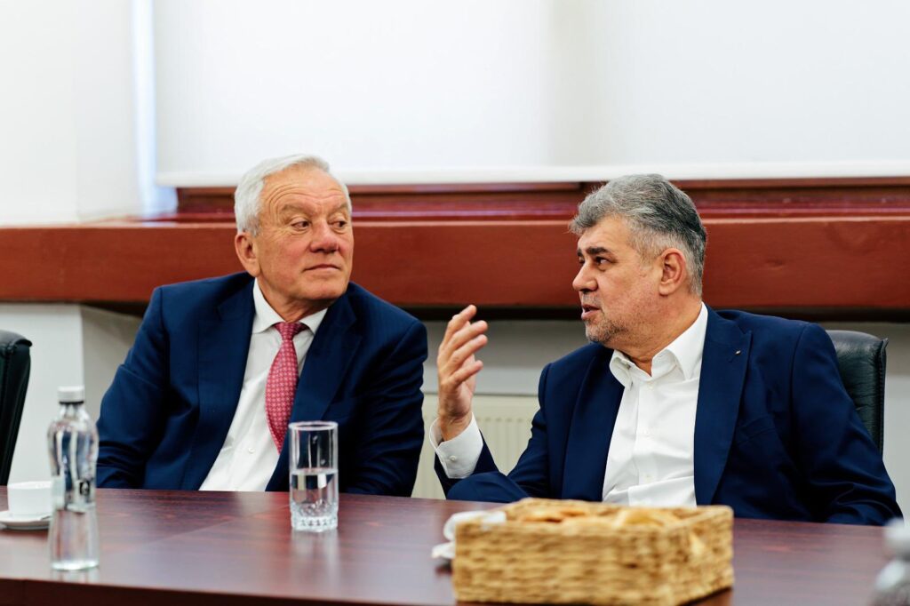 Adrian Petre, Constantin Cristea, Marcel Ciolacu președinte Consiliul Județean Buzău, primar Constantin Toma, Romeo Lungu, vicepremier Republica Moldova Vladimir Bolea vizită Buzău