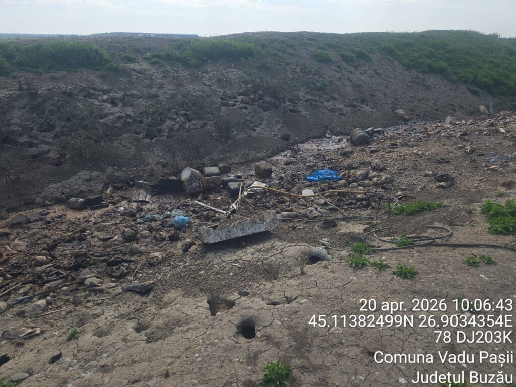 focar de infecție Vadu Pașii pește putrezit canal