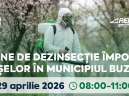 Programul de dezinsecție împotriva căpușelor. Anunțul Primăriei Buzău